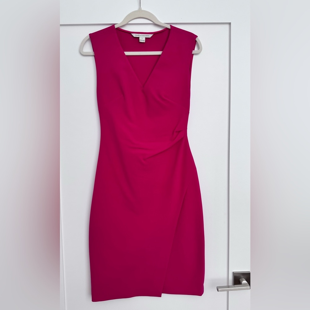 Diane Von Furstenberg Magenta Dress